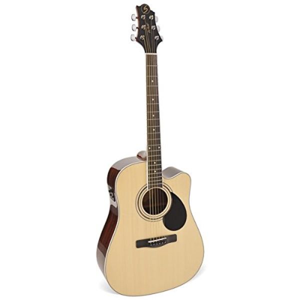 Greg Bennet GD-101SCE Semi Acoustic Guitar