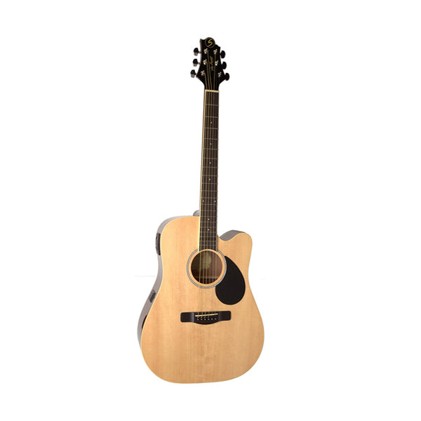 Greg Bennet D-2CE Semi Acoustic Guitar