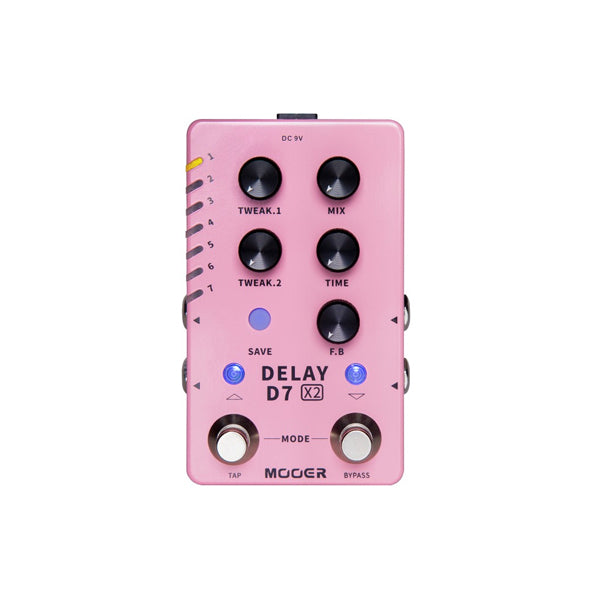 Mooer D7 DELAY X2