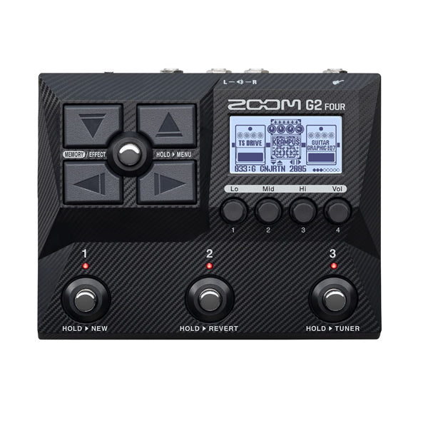 Zoom G2 FOUR Guitar Multi-Effects Processor