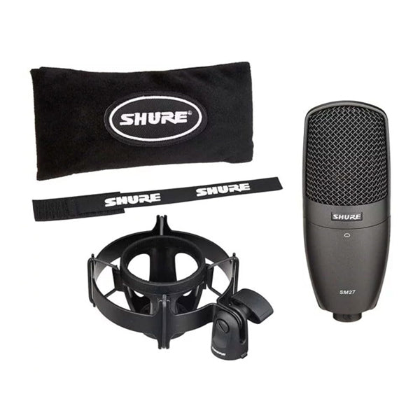 Shure SM27 SC X Condenser Microphone with Shockmount