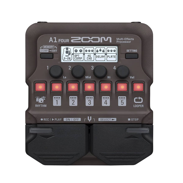 Zoom A1 FOUR Acoustic Multi-Effects Processor