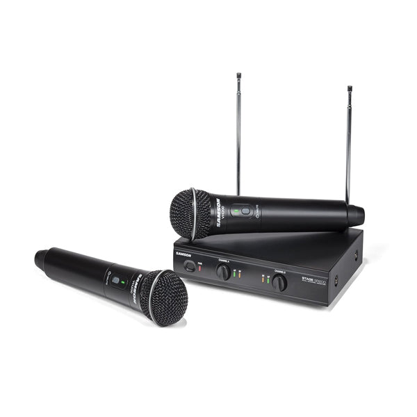 STAGE 200 Dual-Channel VHF Wireless System (2 x Q6HH) (A,B,C,D)