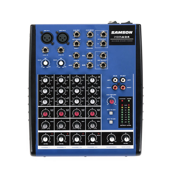 Samson MDR-624 - 6-Channel Mixer