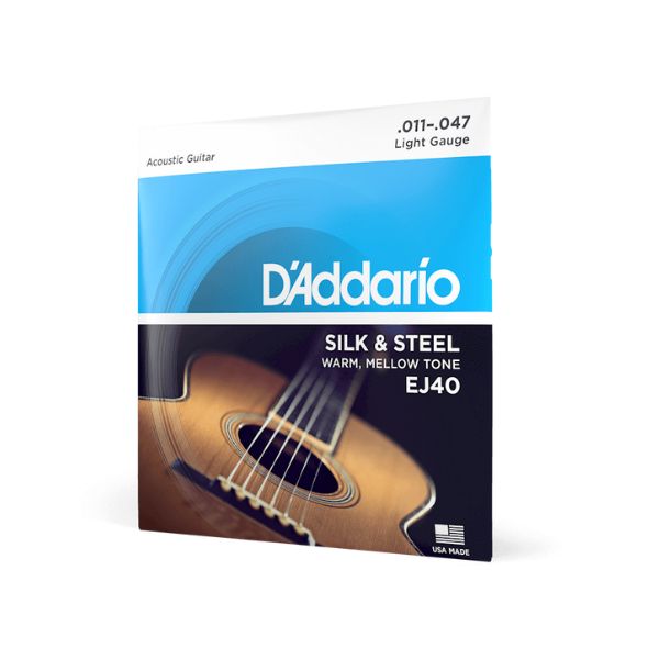D'Addario EJ40 11-47 Light Acoustic Guitar Strings