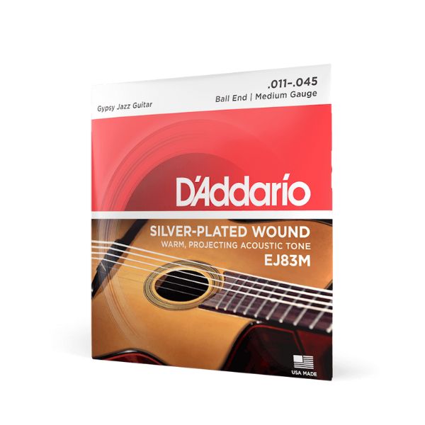 D'Addario EJ83M 11-45 Medium Ball End Acoustic Guitar Strings