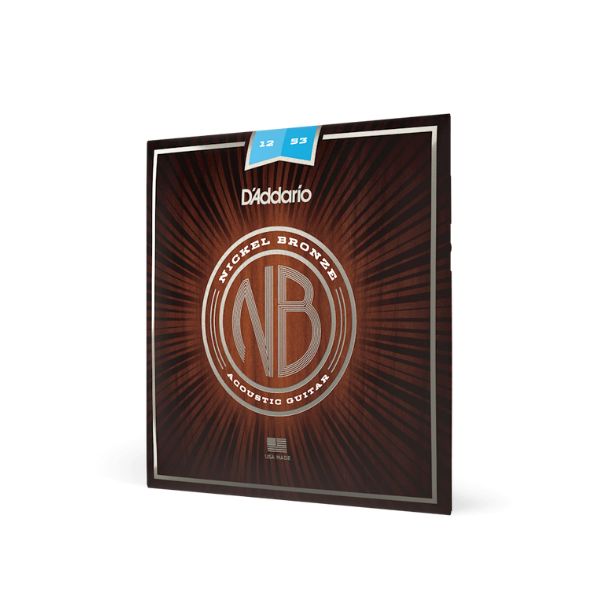 D'Addario NB1253 Regular Light Acoustic Guitar Strings