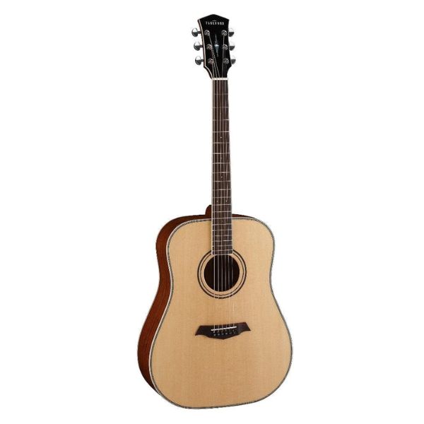 Parkwood S62 Acoustic Guitar Natural W/Fishman Neo Pickup