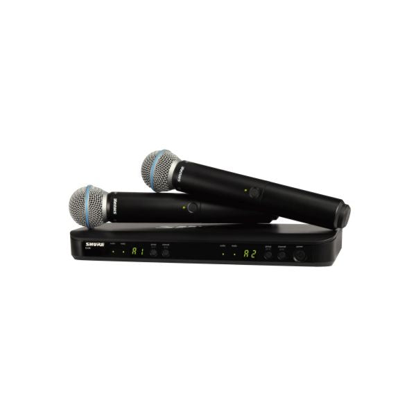 Shure BLX288IN/B58 Wireless Dual Vocal System with two Beta 58A