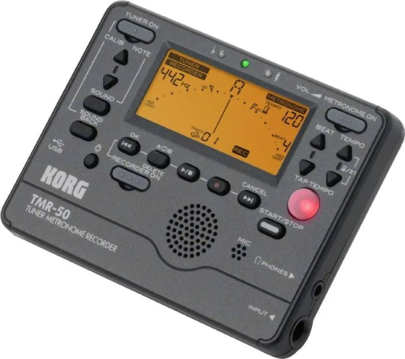 Korg Tuner Metronome Recorder TMR-50 Black