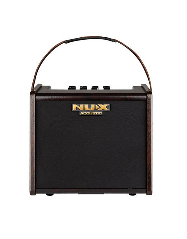 NUX AC-25 Stageman 25-Watt Rechargeable Battery Powered Acoustic Guitar Amplifier