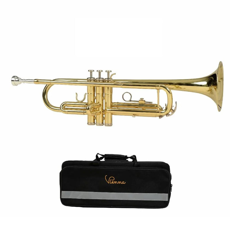 Vienna YWTR01 Trumpet Gold Lacquer