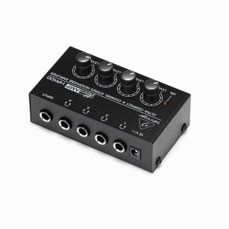 Behringer HA400 Ultra-Compact 4-Channel Stereo Headphone Amplifier