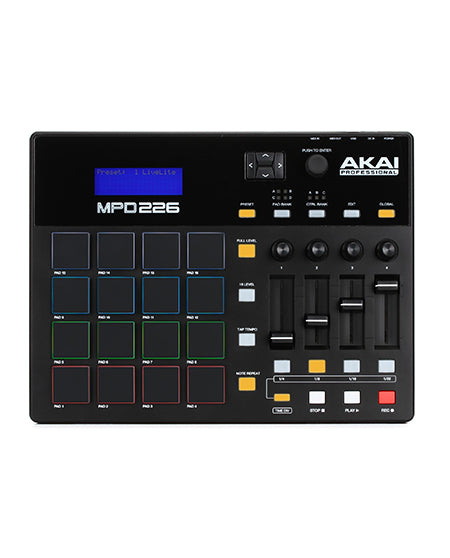 Akai MPD226 MIDI-over-USB pad controller