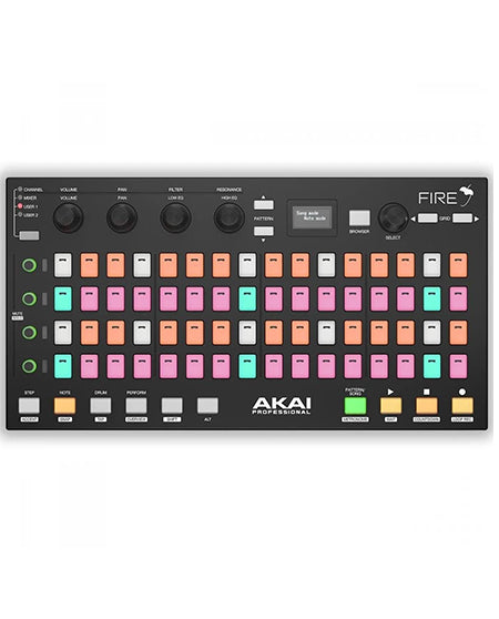 Akai Professional Fire Grid Controller Interface For Fl-Studio