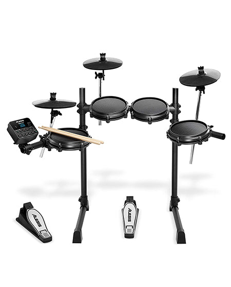 Alesis Turbo Mesh 7 Piece Electronic Drum Kit with Mesh Heads