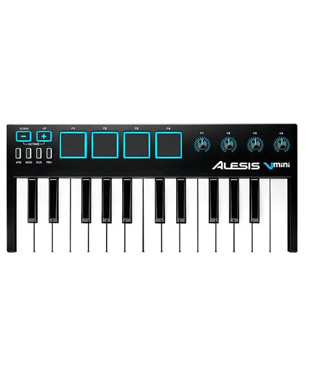 Alesis VMINI Portable 25 Key USB MIDI Keyboard Controller