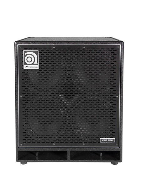 Ampeg Pro Neo Series PN-410HLF 850W 4x10 Bass Speaker Cabinet