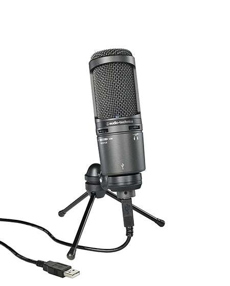 Audio Technica AT2020 USB Plus Cardioid Condenser USB Microphone