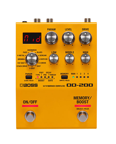 Boss OD-200 Over Drive Pedal