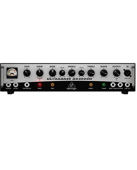 Behringer BX2000H 2000W Bass Amplifier Head