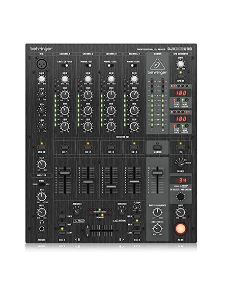 Behringer DJX900USB Pro DJ Mixer, Professional 5-Channel mixer