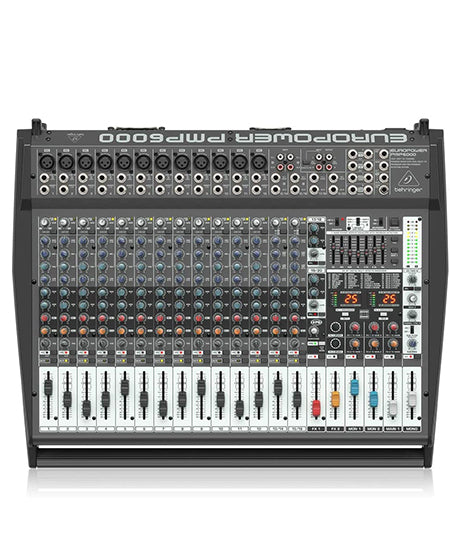 Behringer EUROPOWER PMP6000 20-Channel Powered Mixer