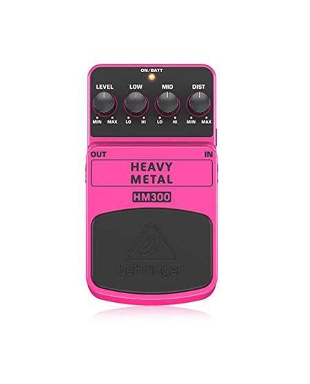 Behringer HM300 Heavy Metal Guitar Effects Pedal