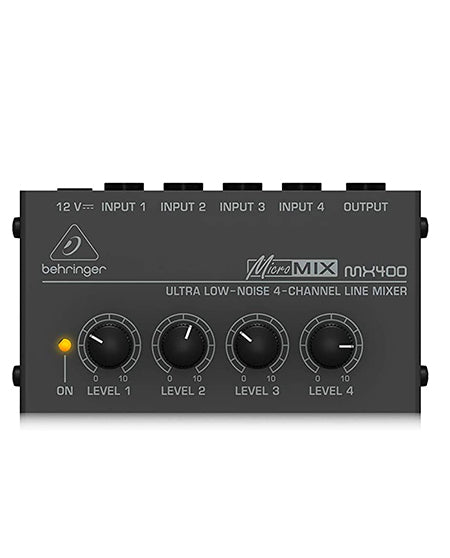 Behringer MICROMIX MX-400 4-Channel Mixer