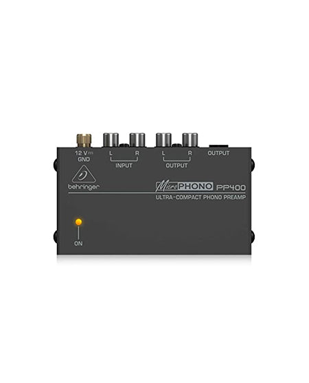 Behringer Microphono PP400 Ultra-Compact Phono Preamp