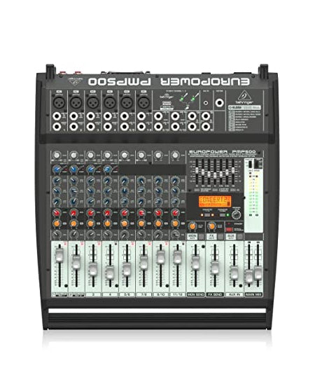 Behringer PMP500 Europower 12-Channel Powered Mixer