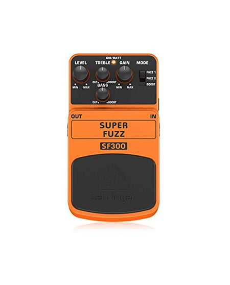 Behringer SF300 Super Fuzz Guitar Effects Pedal