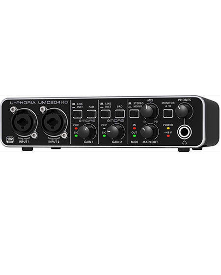 Behringer U-PHORIA UMC204HD 2X4 Audio Interface