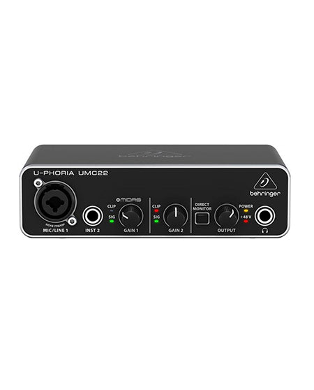 Behringer U-PHORIA UMC22 USB Audio Interface