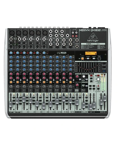 Behringer XENYX QX1832USB USB Audio Mixer with Effects