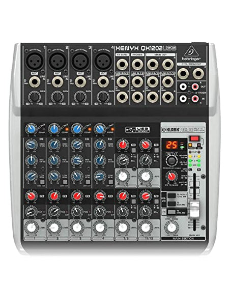 Behringer Xenyx QX1202USB DJ Mixer