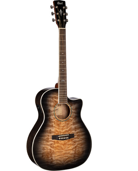 Cort GA-QF Semi Acoustic Guitar