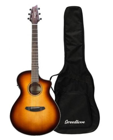 Breedlove Discovery Concert Sunburst CE Sitka Mahogany Electro Acoustic Guitar