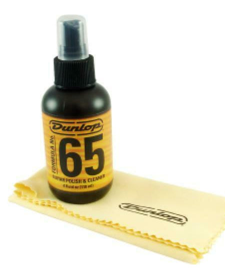 Dunlop 654C Formula No.65 Guitar Polish and Cleaner With Cloth