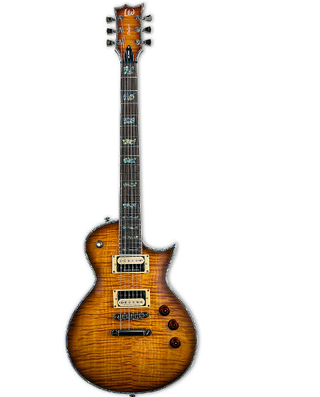 ESP EC-1000 Amber Sun Burst Electric Guitar