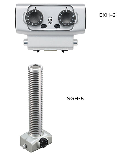 Zoom Mics & Capsules, Headphones, Foot Switches and Pedals