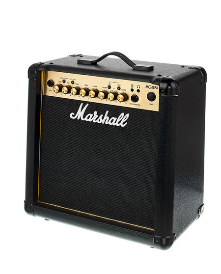 Marshall MG-15GFX Gold Series 15-Watts Combo Guitar Amplifier with Effects