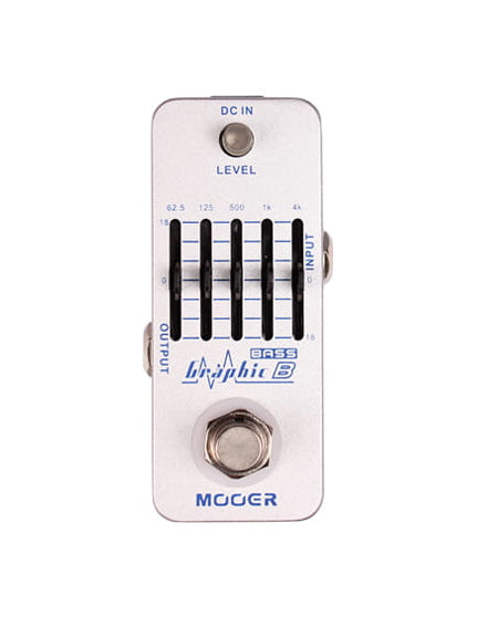 Mooer Graphic B Bass equalizer pedal