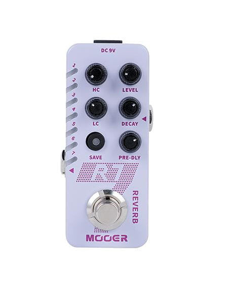 Mooer R7 Reverb Pedal