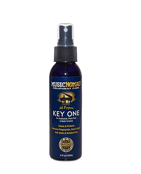 Music Nomad MN131 All Purpose Key ONE Cleaner - For Keyboards, Piano Keys & Matte Finishes