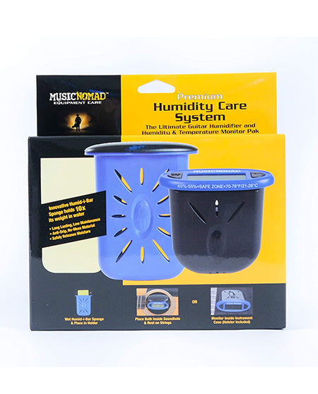 Music Nomad MN306 Premium Humidity Care System - Humitar + HumiReader