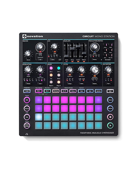 Novation Circuit Mono Station Paraphonic Analog Synthesizer