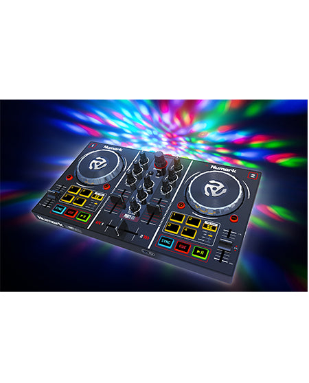 Numark Party Mix DJ Controller Interface with Built In Light Show