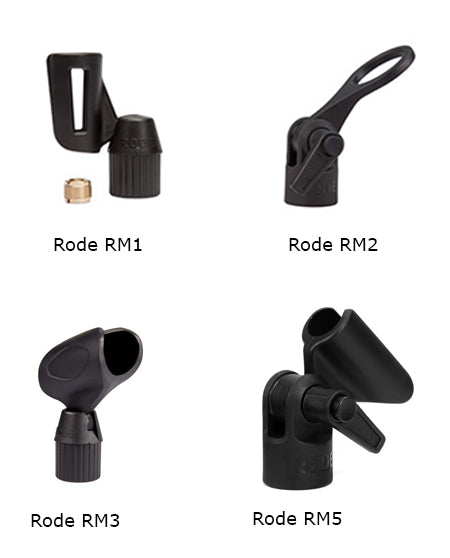 Rode Mic Clip and Accessories