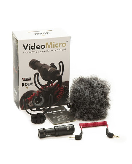 Rode VideoMicro On Camera Microphone